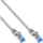 InLine Patchkabel, Cat.6A, S/FTP, TPE (LSZH), CCA, grau, 1m
