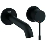 Grohe Essence 2-Loch-Waschtischbatterie Phantom Black