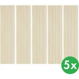 Akustikpaneel aus Holz, 2400 x 600 mm, 5 Stk, Eiche