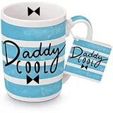 ppd Paperproducts Design Henkelbecher aus Porzellan Ø 8 cm, 250 ml (Daddy Cool)