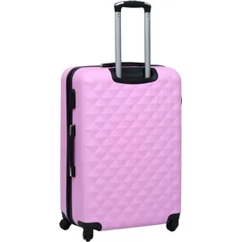 vidaXL Hartschalen-Trolley 4-Rollen 28 cm / 28 l rosa