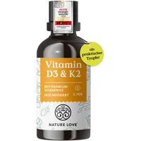 Nature Love Vitamin D3 + K2 Tropfen 50 ml