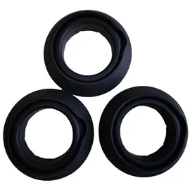 Niwaki Gummifüße für Niwaki Leiter 3er-Set Silber 11x11x10,5 cm