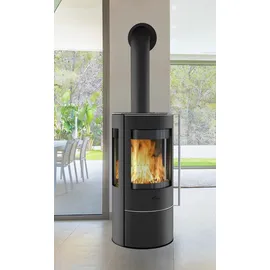 FIREPLACE Amarant Glas schwarz