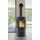 FIREPLACE Amarant Glas schwarz
