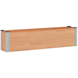 vidaXL Hochbeet 150 x 30 x 36 cm Braun