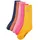 vidaXL Kindersocken 5 Paar Regenbogen Kinder Socken Strümpfe Freizeitsocken EU 23-26 - 23-26