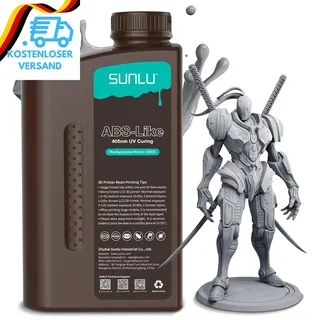 SUNLU Abs-Like 3D Drucker Resin 1KG, 405Nm Uv-Härtendes Standard Photopolymer Sc