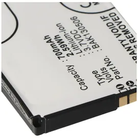 AccuCell AVM Fritz Fon M2 Nachbau Akku für Fritz! Fon M2 Akku, BAK130506, Fritz!Fon M2 600mAh Akku Nachbau von AccuCell