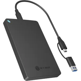 Icy Box 2,5" SATA HDD/SSD Gehäuse USB 3,2 Gen 2 (IB-201T-CU31)