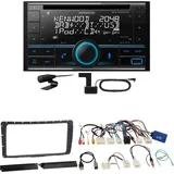 Kenwood DPX-7300DAB Bluetooth DAB CD USB Einbauset für Toyota Hilux ab 2011