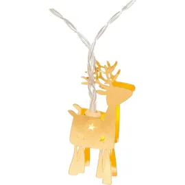 Out of the Blue LED-Lichterkette 3D Deers 2 m Metallic