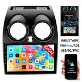 ESSGOO DAB+ Carplay Für Nissan Qashqai J10 2007-2015 GPS Navi Android 15 RDS Autoradio (4+64GB(optional), DAB+ (optional), AM, FM, Carplay Android Auto Bluetooth EQ USB GPS Navi WIFI Touchscreen)