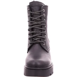 Panama Jack Damen Porty Combat Boot, Negro, 40 EU