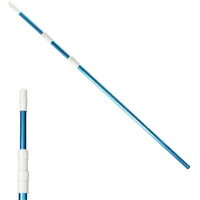 Wiltec Teleskopstange blau 120-360 cm