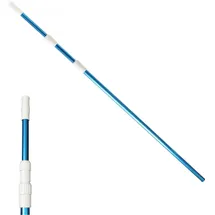 Wiltec Teleskopstange blau 120-360 cm