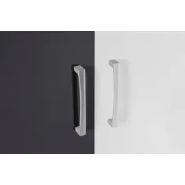 Priess Kleiderschrank 230 x 193 x 55 cm Schwarz