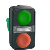 Schneider Electric ZB5AW7A3740 Doppeldrucktaster-Frontelement 1St.