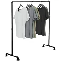 CLP Kleiderständer Jersey aus Metall im angesagten Industrial Design