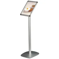 update displays Infoständer silber DIN A4