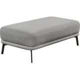 Schöner Wohnen Hockerbank Pearl 16% Baumwolle, 79% Polyester 120 x 45 x 70 cm Grau