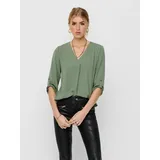 Jdy Damen JDYDIVYA 3/4 TOP WVN NOOS T-Shirt, Sea Spray, 36 - 36
