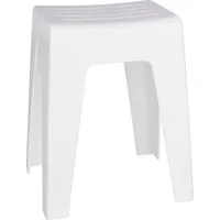 Wenko Badhocker Kumba Duschhocker Weiß 38 x 47 x 32 cm
