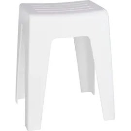 Wenko Badhocker Kumba Duschhocker Weiß 38 x 47 x 32 cm