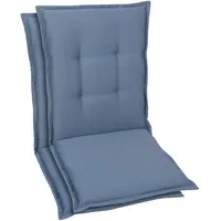 GO-DE Sitzauflage GO-DE, blau, B:50cm H:7cm T:108cm, Polyester, Polyurethan,