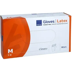 Latex-handschuhe Classic unster.puderfrei M natur