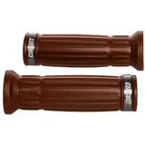 CIRCUIT EQUIPMENT MA014-34A Motorradgriffe Classic, Braun/Titan