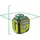 RYOBI Kreuzlinienlaser 360° 25 m, grün, selbstnivellierend