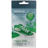 BERGAL Magic Heel - die unsichtbaren Gel Fersenkissen für weiches Laufen (M (36-40), Transparent)