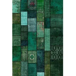 Bamyum Trunk Bedruckter 80x150 Teppich Chenille-Druck Maschinell Hergestellt