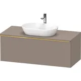 Duravit Waschtischunterschrank wandhängend „D-Neo“ 120 × 45,9 × 55 cm in Basalt Matt