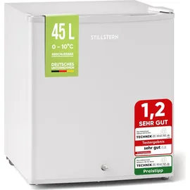 STILLSTERN E 45L Mini-Kühlschrank 45 l 51 cm hoch Weiß