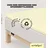 Easy Spannbettlaken für Topper Jersey Elasthan 90 x 190 - 100 x 220 cm yellow light
