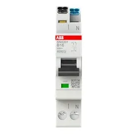 ABB Sicherungsautomat SNX201, 1+N, 16A, B, 6kA - SNX201-B16