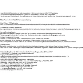 DSX JVC TFT Bluetooth DAB+ USB Radio Antenne inkl. passend für Opel Astra G 98 - 09