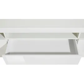 borchardt Möbel Santa Fe Lowboard 166 cm Weiß Hochglanz Spanplatte