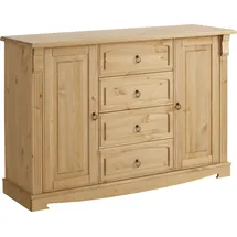 OTTO home Sideboard Anna 140 x 88 x 44 cm Beige
