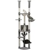 Pawz Road Deckenhoch Kratzbaum Luxus grau
