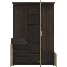 INOSIGN Martin Dielenschrank 133,5 x 33 x 197,5 cm braun