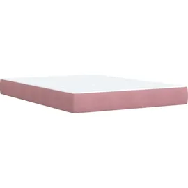 vidaXL Boxspringbett 140 x 200 cm H2 Rosa