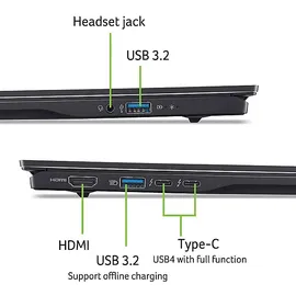 Acer Swift 16 AI OLED SF16-51T-76UB Intel Core Ultra 7 258V 32 GB RAM 1 TB SSD Win11 Home