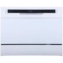 Homex GST6AD-W Tischgeschirrspüler (freistehend, 600 mm, Weiß)