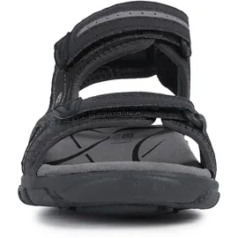 GEOX Uomo Strada Sandalen Black / Stone 44