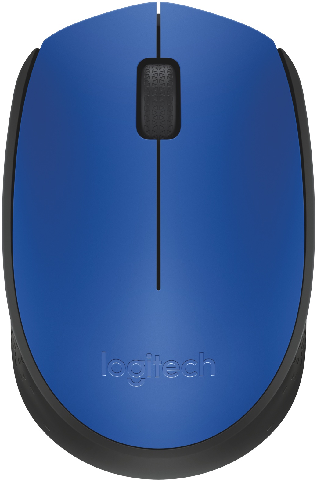 Logitech M171 kabellose, komfortable optische Maus, blau mit langer Lebensdauer, für Links- und Rechtshänder