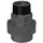 Schmidt, Hermann Temperguss 331 Verschraubung DN 25, 1" schwarz