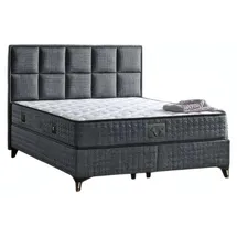 aea Polsterbett 180 x 200 cm Grau